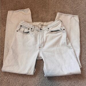Abercrombie and Fitch The Baggy Mid Rise Jean